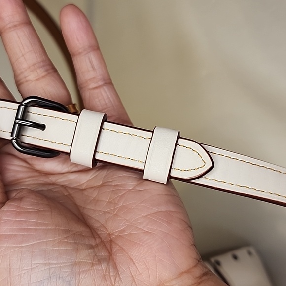 Coach Camera Bag Patches In Signature Tan Chalk - Picture 9 of 16